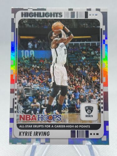 Kyrie Irving 2022 2023 Panini NBA Hoops Highlights Holo Foil Series Mint Card #1