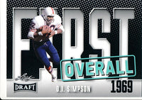 O.J. Simpson 2023 Leaf Draft First Overall Series Mint Card #1
