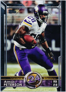 Adrian Peterson 2015 Topps Series Mint Card #342