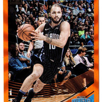 Evan Fournier 2018 2019 Panini Donruss Holo Orange Laser Series Mint Card #19