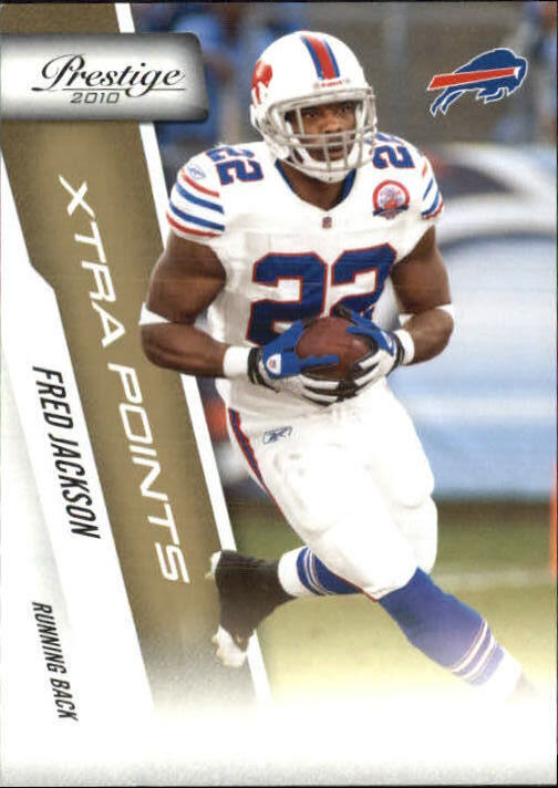 Fred Jackson 2010 Panini Prestige Xtra Points Gold Series Mint Card #21 Only 250 Made