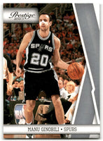 Manu Ginobili 2010 2011 Panini Prestige Series Mint Card #106
