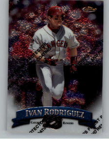 Ivan Rodriguez 1998 Finest Pre-Production Series Mint Card #PP3