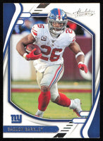 Saquon Barkley 2021 Panini Absolute Series Mint Card #23
