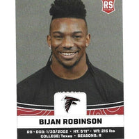 Bijan Robinson 2023 Panini NFL Rookie Sticker #439