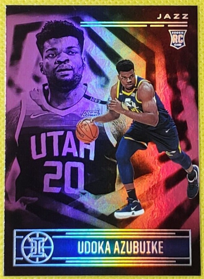 Udoka Azubuike 2020 2021 Panini  Illusions PINK Series Mint Rookie Card #193