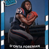 D'Onta Foreman 2017 Donruss Series Mint Rookie Card #340