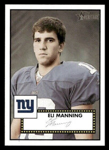 Eli Manning 2006 Topps Heritage Series Mint Card #56