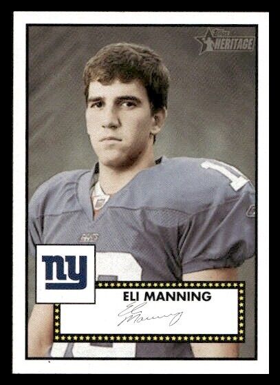 Eli Manning 2006 Topps Heritage Series Mint Card #56