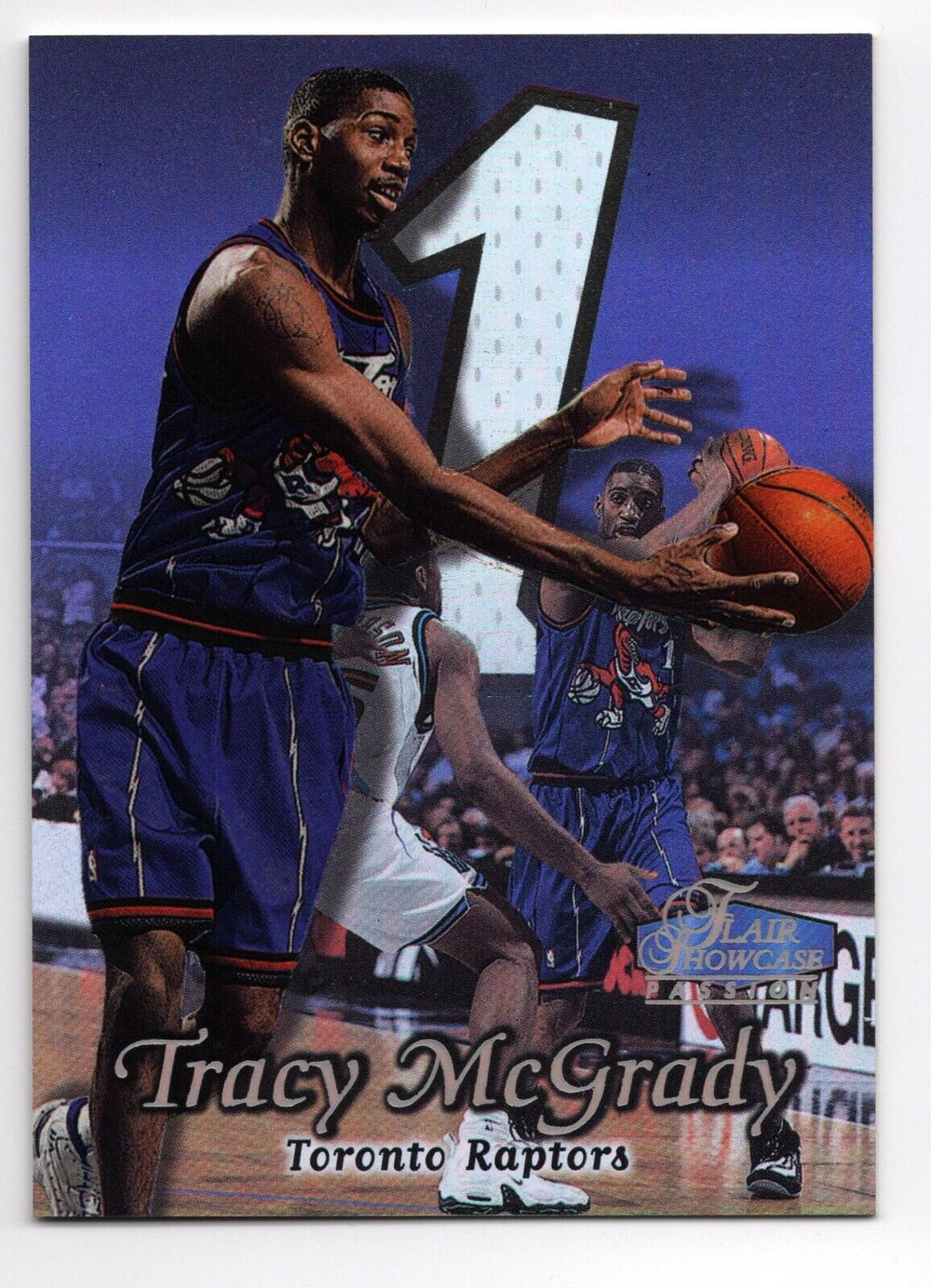 Tracy McGrady 1998 1999 Flair Showcase Passion Showpiece Series Mint Card #56