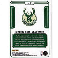 Giannis Antetokounmpo 2023 2024 Donruss Complete Players Card #2