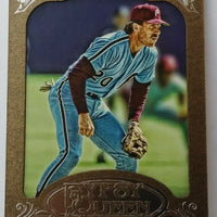 Mike Schmidt 2012 Topps Gypsy Queen Framed Gold Series Card #258