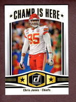 Chris Jones 2023 Donruss Champ Is Here Series Mint Card #CIH-16
