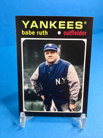 Babe Ruth 2013 Topps Update 1971 Mini Series Mint Card #TM-2
