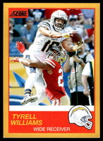 Tyrell Williams 2019 Score GOLD Series Mint Card #29
