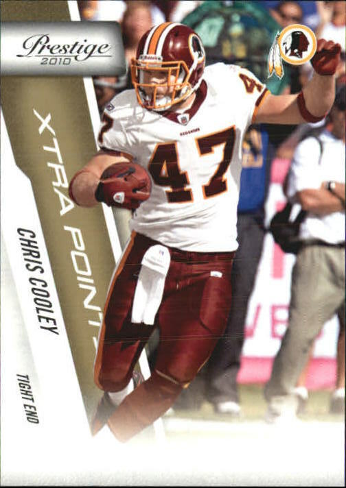 Chris Cooley El 2010 Panini Prestige Xtra Points Gold Series Mint Card #107 Only 250 Made