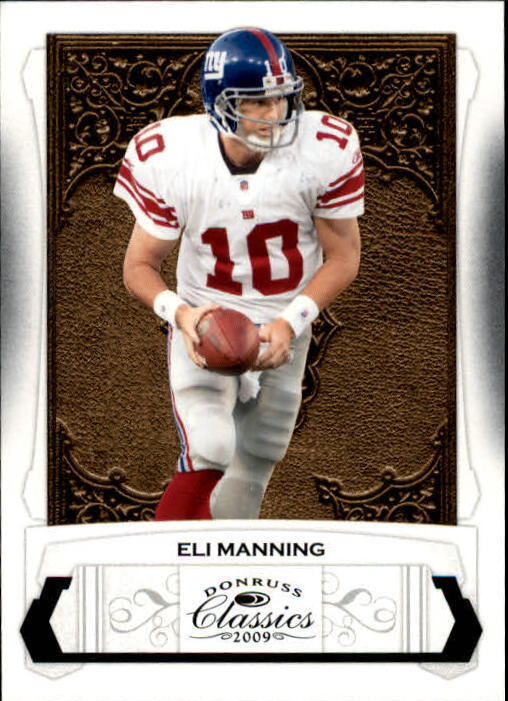 Eli Manning 2009 Donruss Classics Series Mint Card #65