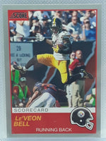 Le'Veon Bell 2019 Panini Score SCORECARD Series Mint Card #114
