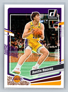 Austin Reaves 2023 2024 Panini Donruss Series Mint Card #18