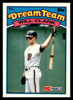 Will Clark 1989 Topps Kmart Dream Team Series Mint Card #23
