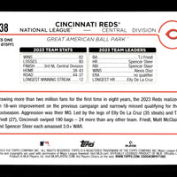 2024 Elly De La Cruz Topps Cincinnati Reds Mint Team Card #238