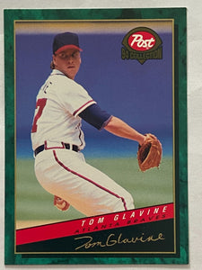 Tom Glavine 1994 Post Cereal Series Mint Card #16