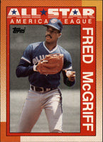 Fred McGriff 1990 O-Pee-Chee All Star Series Mint Card #385
