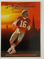 Joe Montana 1992 Skybox Primetime Sweet Sixteen Series Mint Card #067
