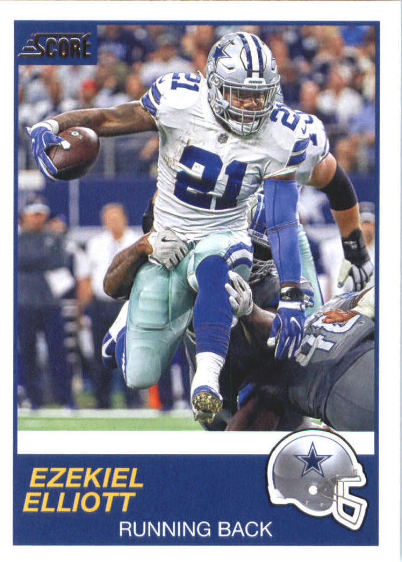 Ezekiel Elliott 2019 Panini Score Series Mint Card #164