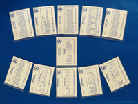 Wade Boggs 1988 Star Company 11 Card Complete Set
