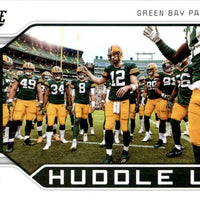 2019 Panini Score Green Bay Packers Huddle Up Series Mint Card #HU4