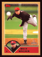 Billy Wagner 2003 Topps Gold Series Mint Card #95
