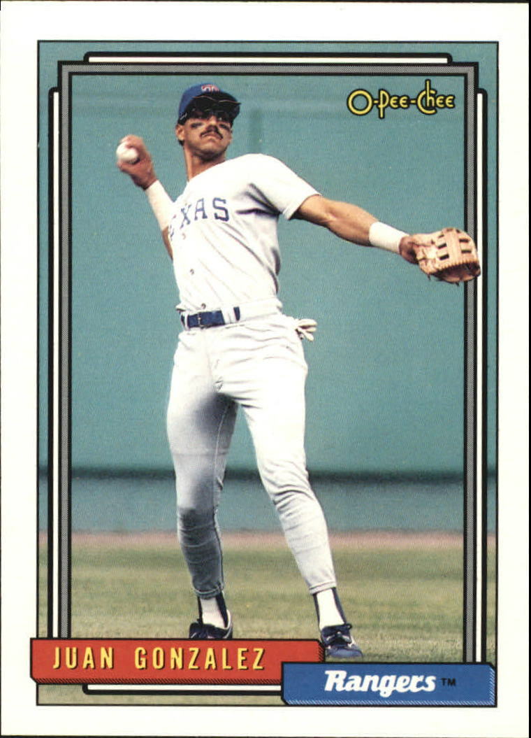 Juan Gonzalez 1992 O-Pee-Chee Series Mint Card #27