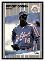 Dwight Gooden 1989 Fleer Series Mint Card #36
