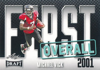 Michael Vick 2023 Leaf Draft First Overall Series Mint Card #9
