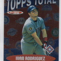 Ivan Rodriguez 2002 Topps Total Series Mint Card #TT40