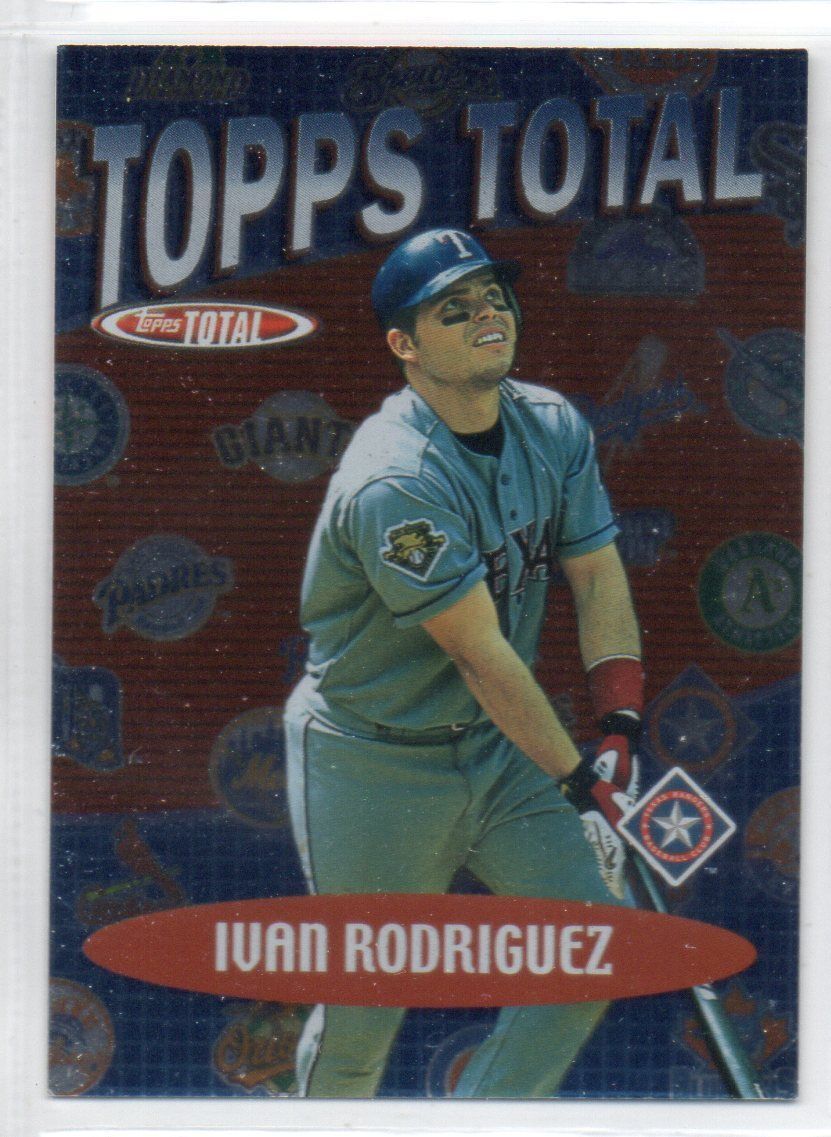 Ivan Rodriguez 2002 Topps Total Series Mint Card #TT40