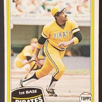 Willie Stargell 1981 Topps Series Mint Card #380
