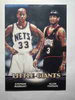 Allen Iverson and Stephon Marbury 2000 2001 Topps Little Giants Series Mint Card #TC2
