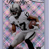 Davante Adams 2023 Panini Prestige Xtra Points Diamond Series Mint Card #153