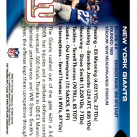 New York Giants 2010 Topps Series Mint Card #116