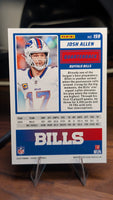 Josh Allen 2025 Score Blue Stars Mint Card #159  Only 499 Made
