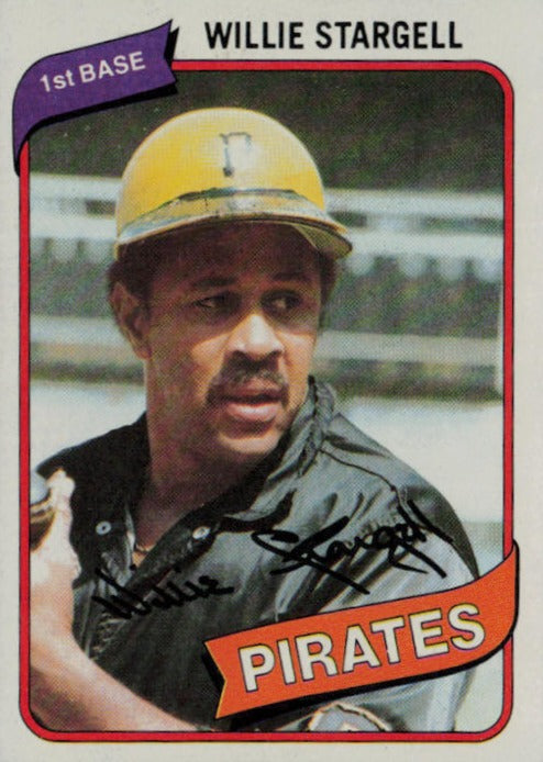 Willie Stargell 1980 Topps Series Mint Card #610