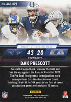 Dak Prescott 2024 Panini Prestige Any Given Sunday Series Card #AGS-DPT
