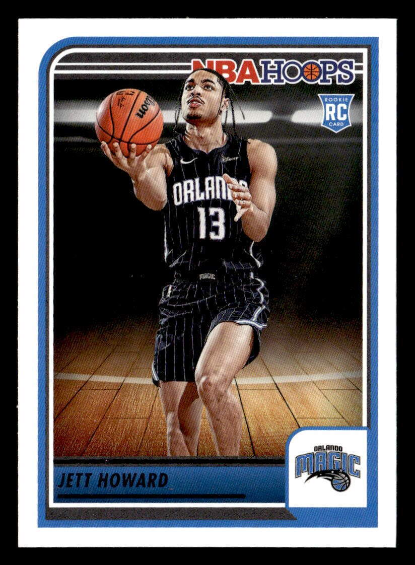 Ed Howard Rookie Card Jett Howard 2023 2024 Panini Hoops Series Mint Rookie Card #248 | The ...