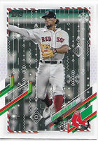 Xander Bogaerts 2021 Topps Holiday Baseball Series Mint Card  #HW36
