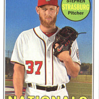 Stephen Strasburg 2018 Topps Heritage Series Mint Card #92
