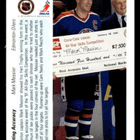 Mark Messier 1990 1991 Upper Deck Card #494