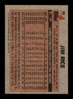 Jim Rice 1983 Topps Series Mint Card #30
