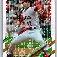 Shohei Ohtani 2021 Topps Holiday Baseball Series Mint Card  #HW80